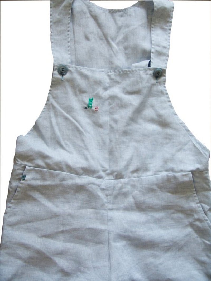 工作吊带裤 - 背带裤/连体裤 - 其他材质 