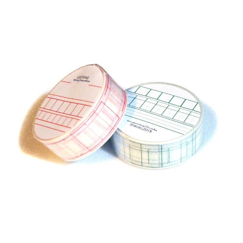 2015作业格式-绿红特惠组-纸胶带-可以写铅笔 - 纸胶带 - 纸 多色