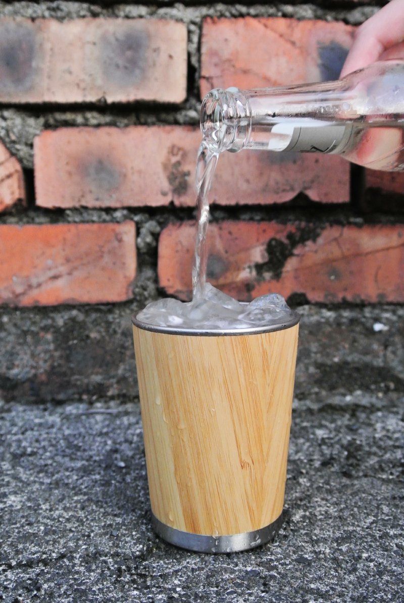 木入三分。汋饮杯 - 茶具/茶杯 - 木头 绿色