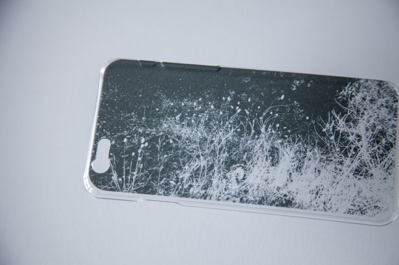 今晚我是手用那夜记得这几年用那晚忘记你iphone透明硬壳 - 手机壳/手机套 - 塑料 黑色