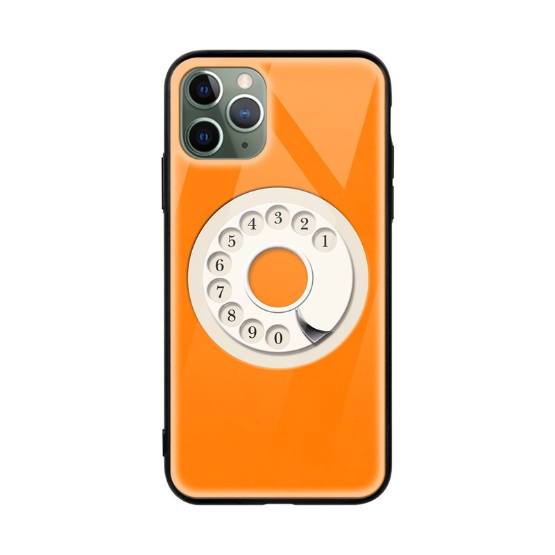 Hello! 橙色电话盘 Orange iPhone 三星 手机壳 手机套 phonecase - 手机壳/手机套 - 塑料 橘色
