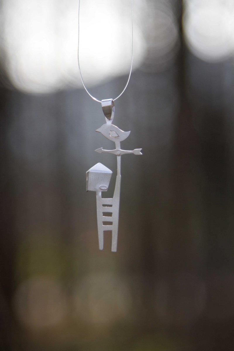 Birdie - 项链 - 其他金属 灰色