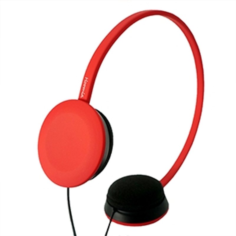 时尚声活│hoomia 好设计│【U2 Ace】City Life．多彩生活．头戴式立体声耳机（Red） - 耳机 - 塑料 红色