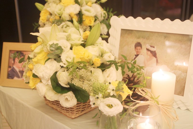 漫花草-乡村风婚礼布置 花艺布置 定制化婚礼布置 - 植栽/盆栽 - 植物．花 黄色