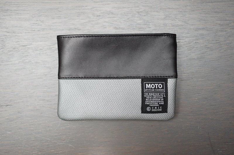 【MOTO 30cc】－Coin Key Pouch/钥匙包/零钱包_03708 - 钥匙链/钥匙包 - 真皮 灰色