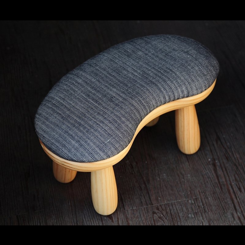 豆椅 (牛仔无敌) - 其他家具 - 木头 蓝色