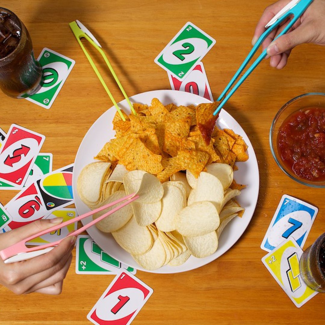 Snack.Know 零食开·封·夹(共三色) - 筷子/筷架 - 塑料 多色