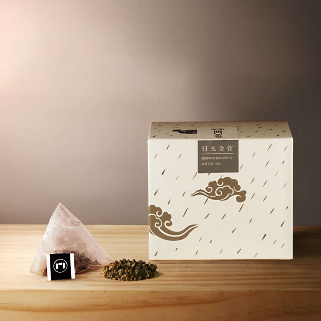 开门茶堂 日光金萱(金萱) -茶包/12包入 - 茶 - 纸 金色