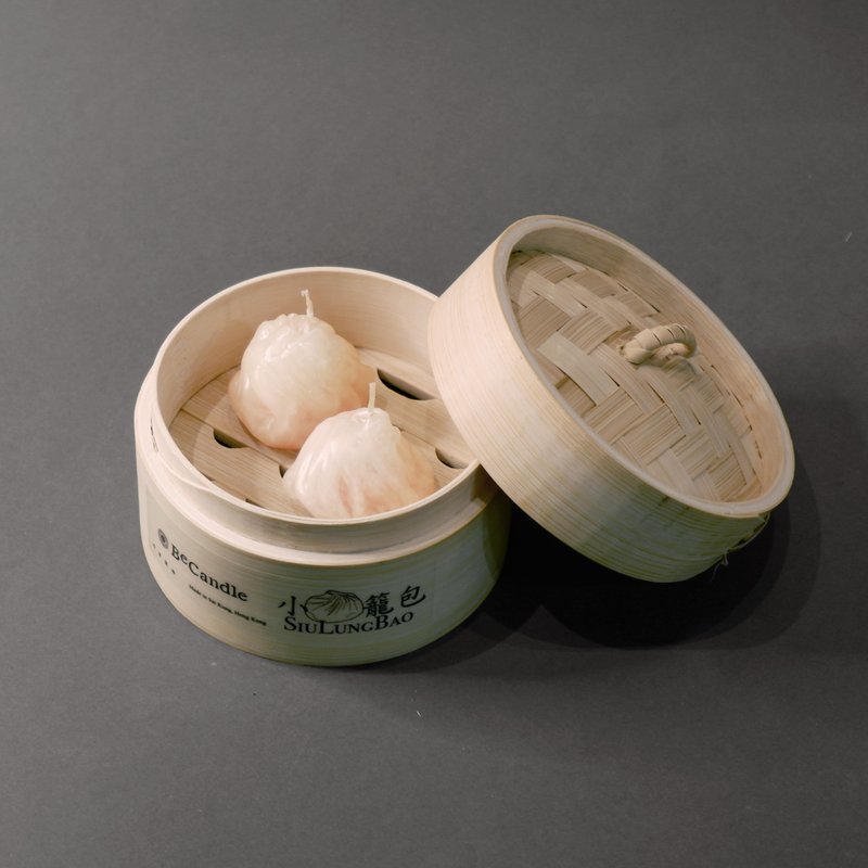 BeCandle 港式点心蜡烛 小笼包 DIM SUM CANDLES 'SIU LONG BAO' - 蜡烛/烛台 - 蜡 