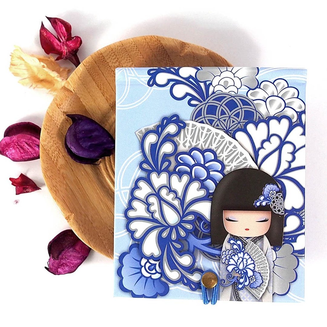记事本85页附镜-Kyoka 亲善友好【Kimmidoll 记事本/日记本】 - 笔记本/手帐 - 纸 蓝色