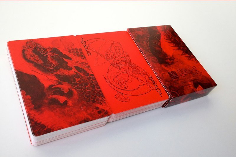 ‘中国风红卡’Red Cards / 热情红扑克牌 - 其他 - 塑料 红色