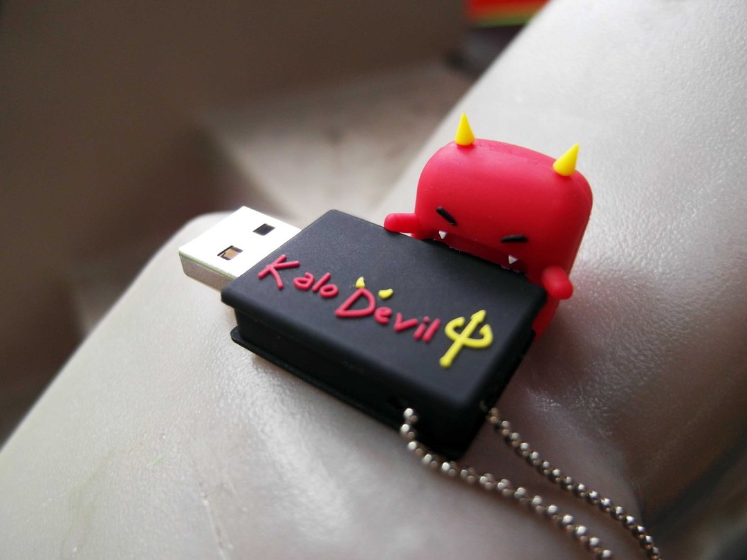 KALO卡乐创意 小恶魔随身碟 16G USB 圣诞 万圣节 生日 - U盘 - 硅胶 多色