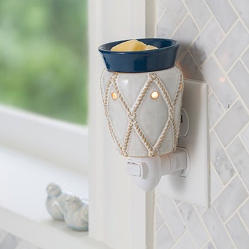 【VIVAWANG】香氛溶蜡壁灯－海洋风。安全芳香氛围,独特造型,居家设计摆饰。 - 蜡烛/烛台 - 其他材质 蓝色