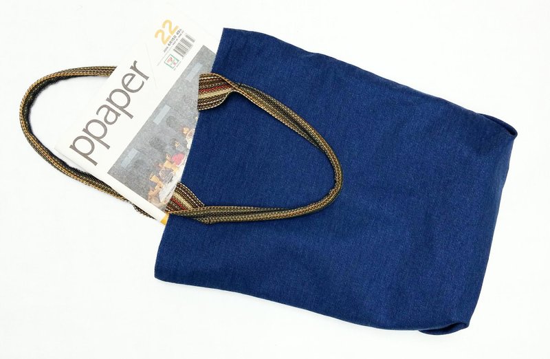 群 书袋 - 手提包/手提袋 - 其他材质 蓝色