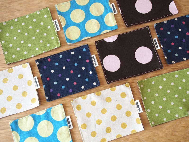 圆点杯垫 - 杯垫 - 棉．麻 多色