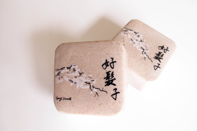 宫之秘 好发子皂 | Good Hair Day Soap 120g 何首乌人参洗头皂 PH5.5 无硅灵防腐剂 - 肥皂/手工皂 - 植物．花 