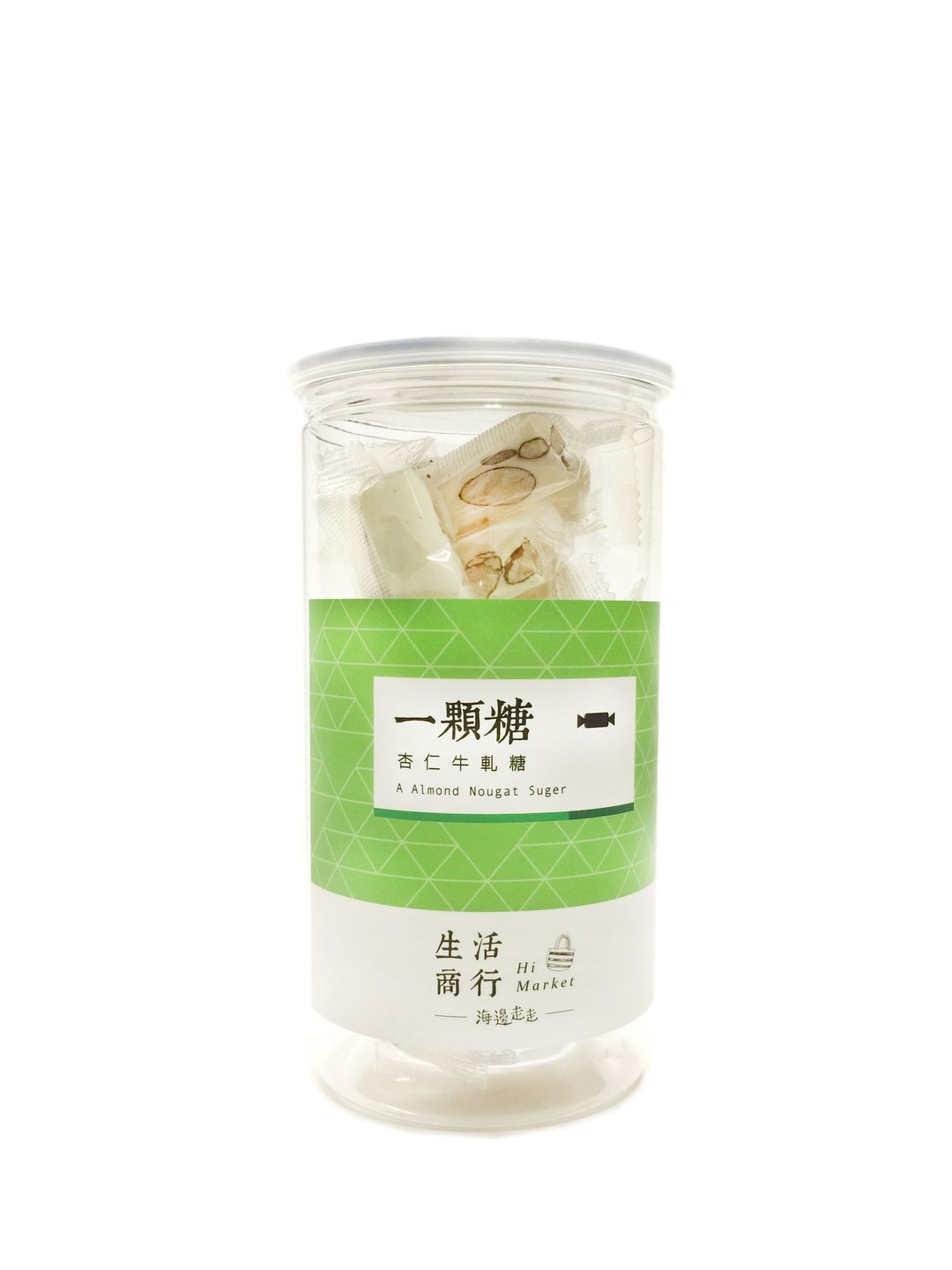 一颗杏仁牛扎糖 - 零食/点心 - 新鲜食材 蓝色