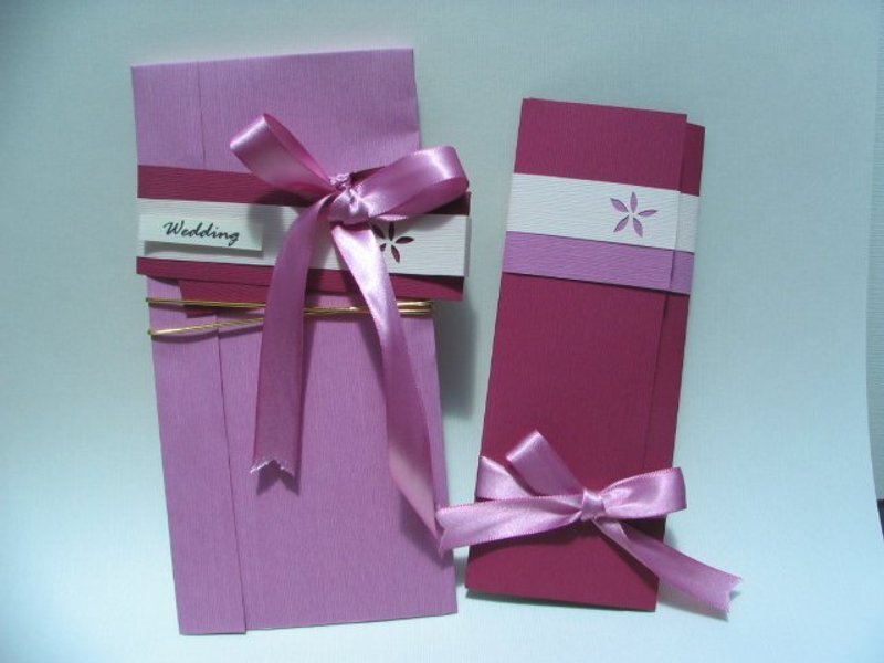 【Oliver·Card-Wedding系列】紫色。浪漫 - 卡片/明信片 - 其他材质 紫色