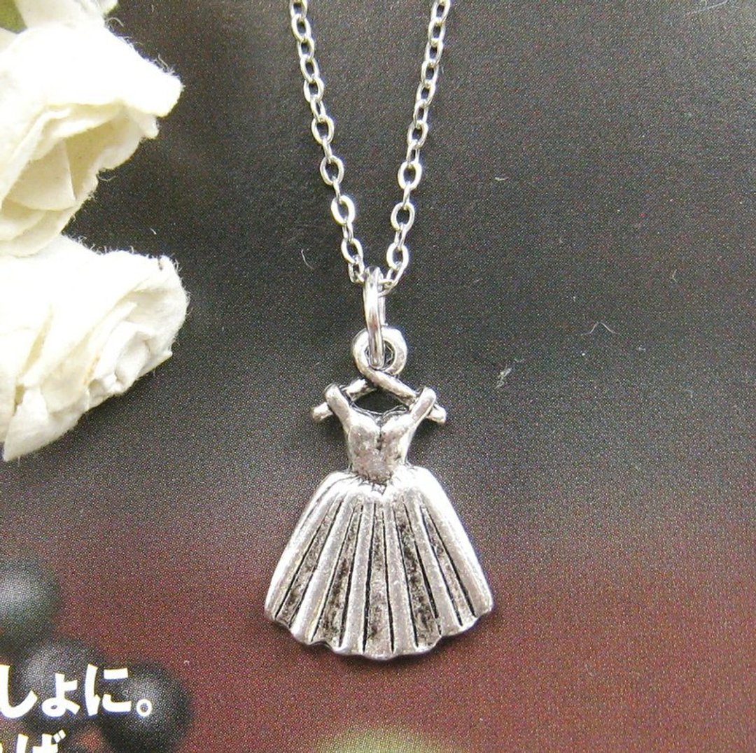 芭蕾舞裙项链 - 项链 - 其他金属 