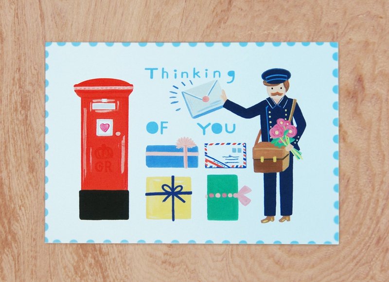 chienchien -我正想着你  插画明信片 / 卡片 - 卡片/明信片 - 纸 