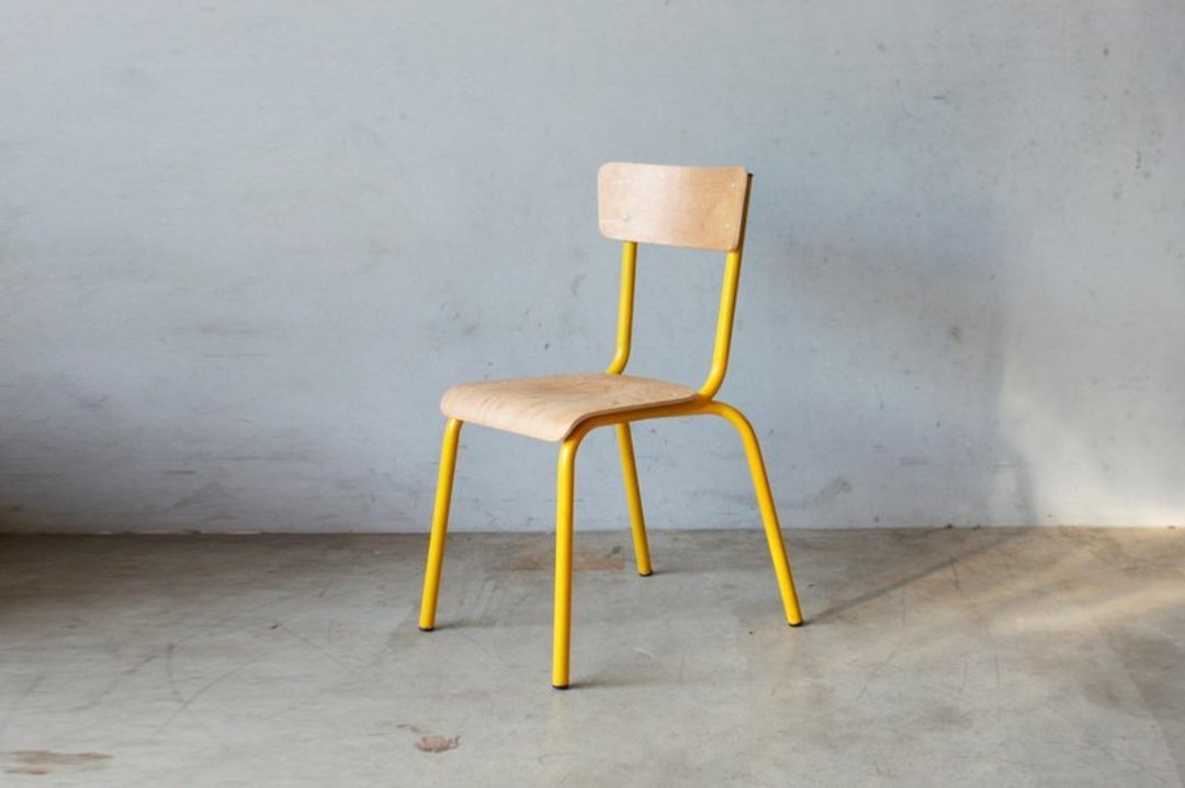 M.F.S  COLOR SCHOOL CHAIR | 学生椅 - 其他家具 - 木头 黄色