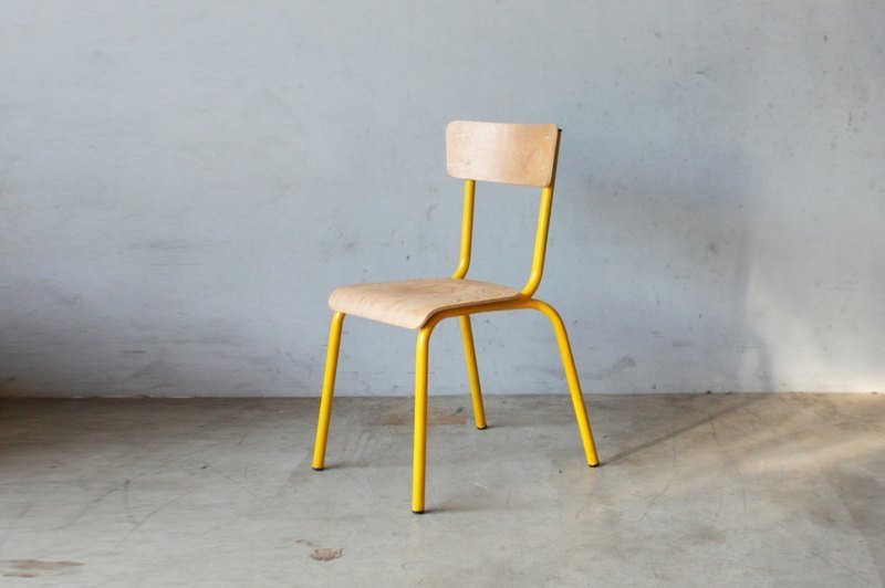 M.F.S  COLOR SCHOOL CHAIR | 学生椅 - 其他家具 - 木头 黄色