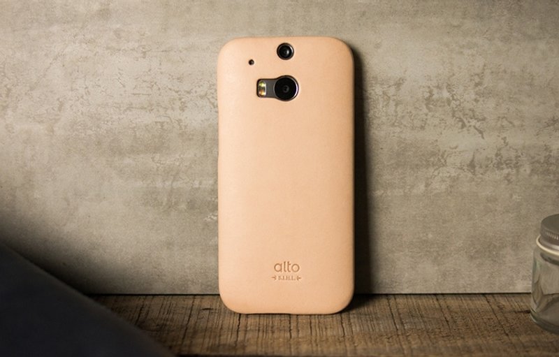 alto HTC One M8 真皮手机壳背盖Coraza Original - 本色 - 其他 - 真皮 卡其色