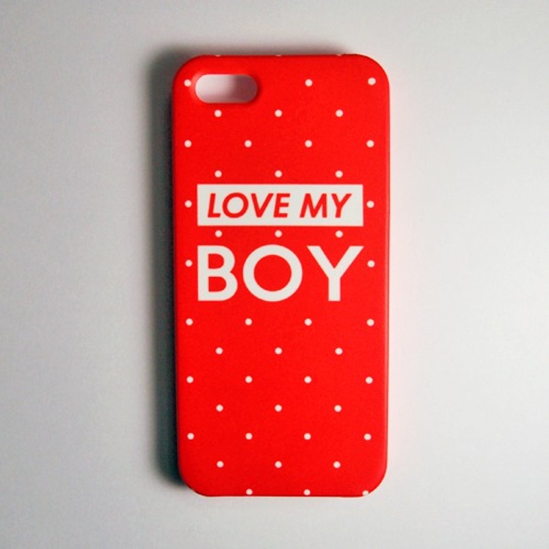 SO GEEK 手机壳设计品牌 THE LOVE MY LOVE GEEK 2015 缤纷圆点款 (红) - 手机壳/手机套 - 塑料 红色