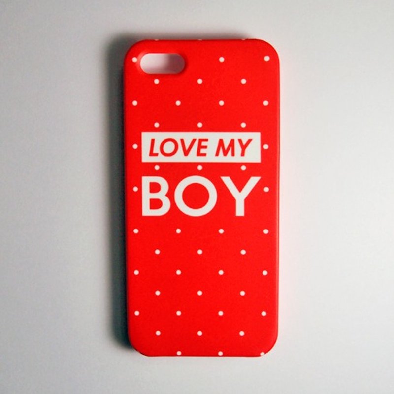 SO GEEK 手机壳设计品牌 THE LOVE MY LOVE GEEK 2015 缤纷圆点款 (红) - 手机壳/手机套 - 塑料 红色