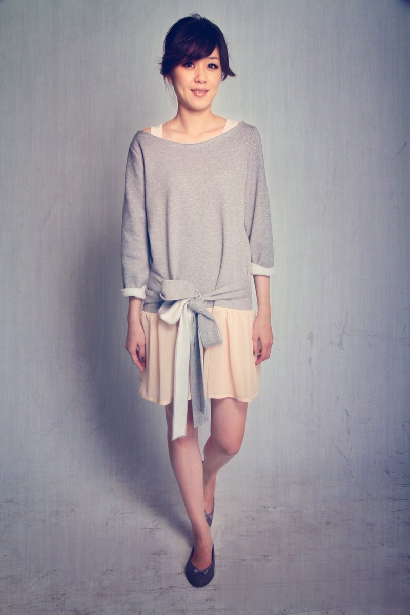 Villette啾啾洋装 - 洋装/连衣裙 - 其他材质 多色