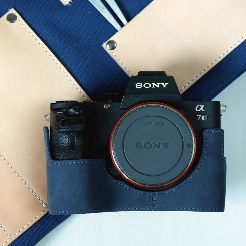 真皮相机镂空底座Sony A7II/A7S II/A7R II/ A72 / A7S2 / A7R2 - 相机 - 真皮 多色