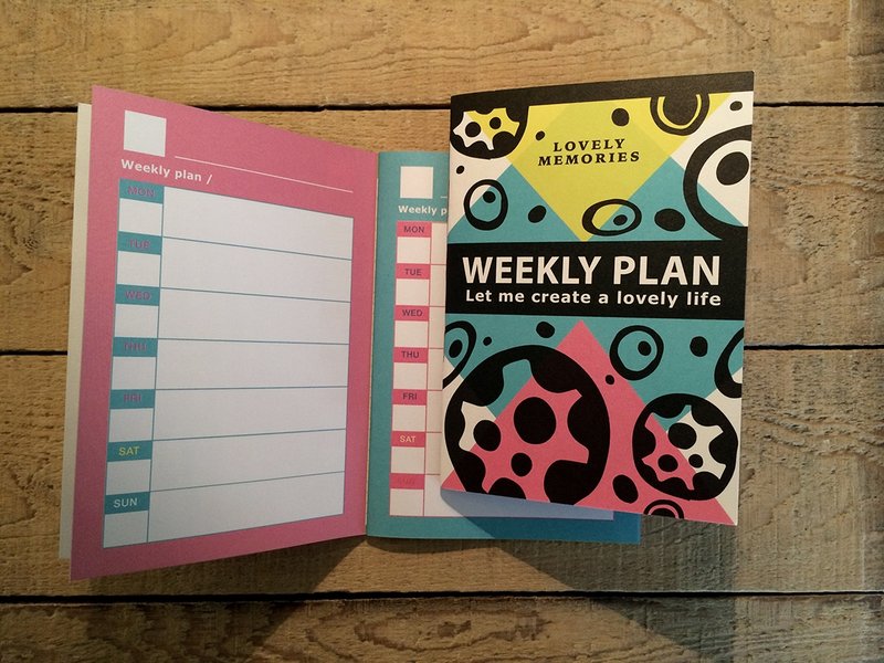 美好记忆 / 周历本 - 年历/台历 - 纸 多色