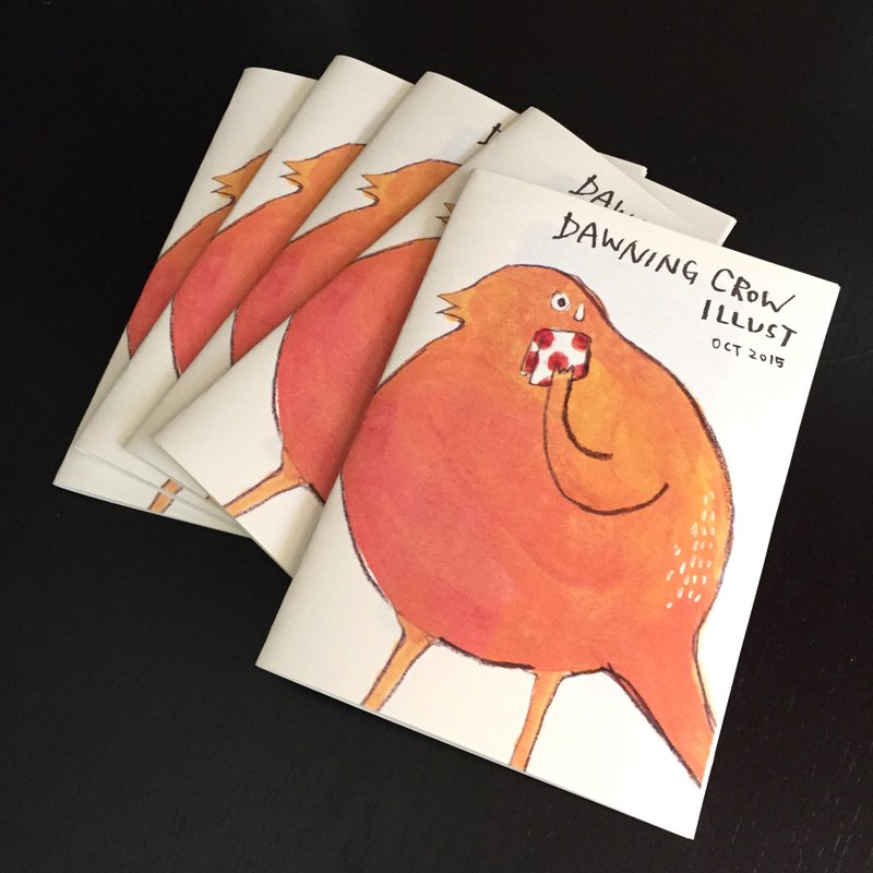 DAWNING CROW ZINE OCT 2015 - 木工/竹艺/纸艺 - 纸 多色