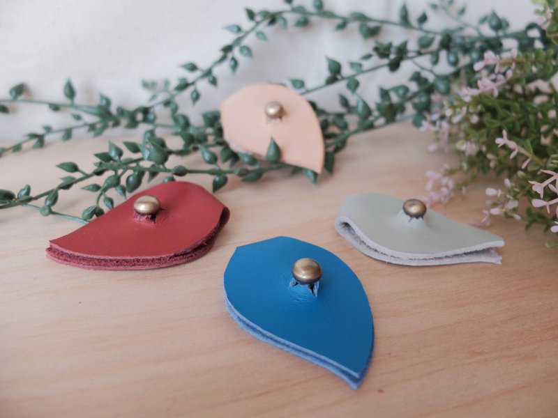 配饰卷线器 - 卷线器/电线收纳 - 真皮 红色