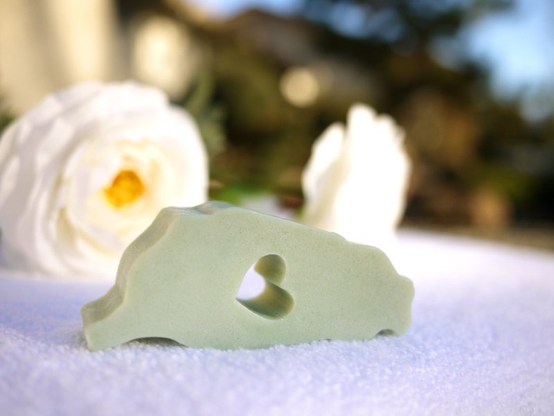 彩虹小台湾精油手工皂 ● 淡淡嫩芽绿 - 香薰/精油/线香 - 植物．花 绿色