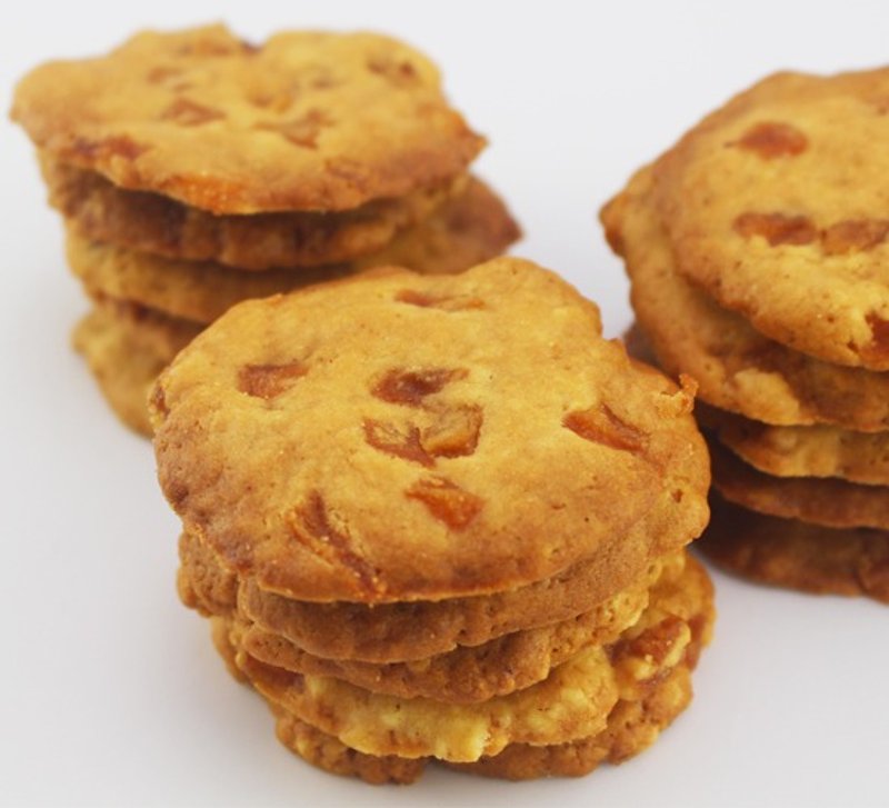 焦糖苹果手工饼干 - 手工饼干 - 新鲜食材 橘色