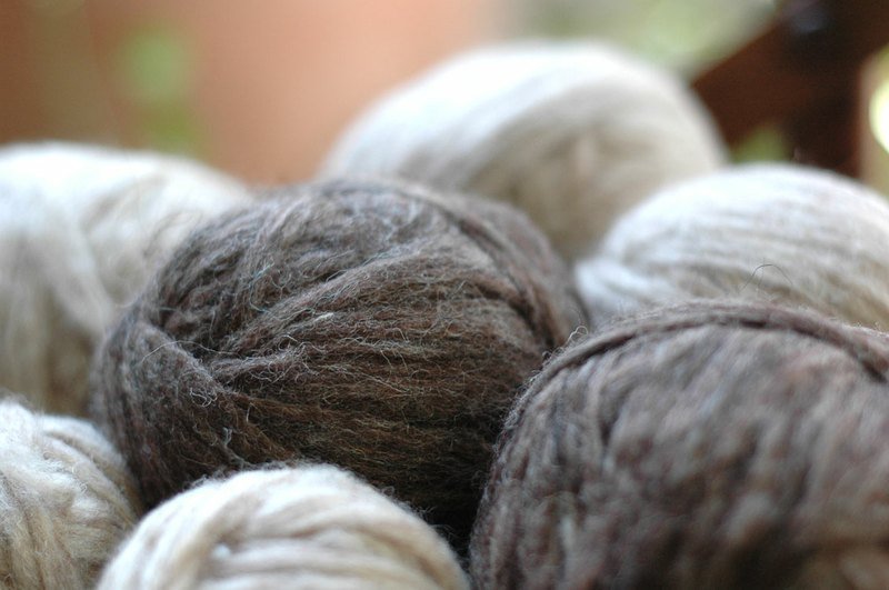 纽西兰进口羊毛线球 - 编织/刺绣/羊毛毡/裁缝 - 羊毛 卡其色