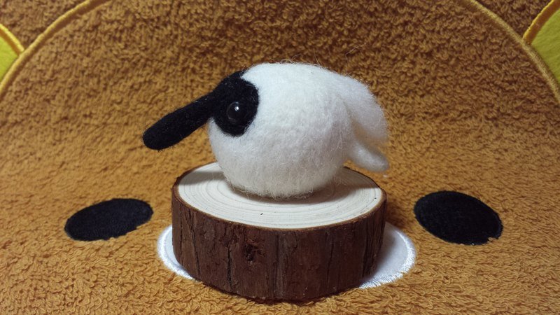 ☆ 羊毛毡 黑面琵鹭 (匙嘴鹭、琵琶嘴鹭) 波波雀 ☆ - 编织/刺绣/羊毛毡/裁缝 - 羊毛 黑色