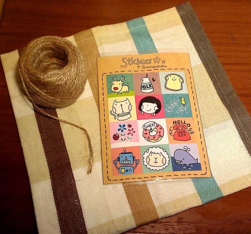 ♥圈圈圆／贴纸 - 贴纸 - 纸 多色