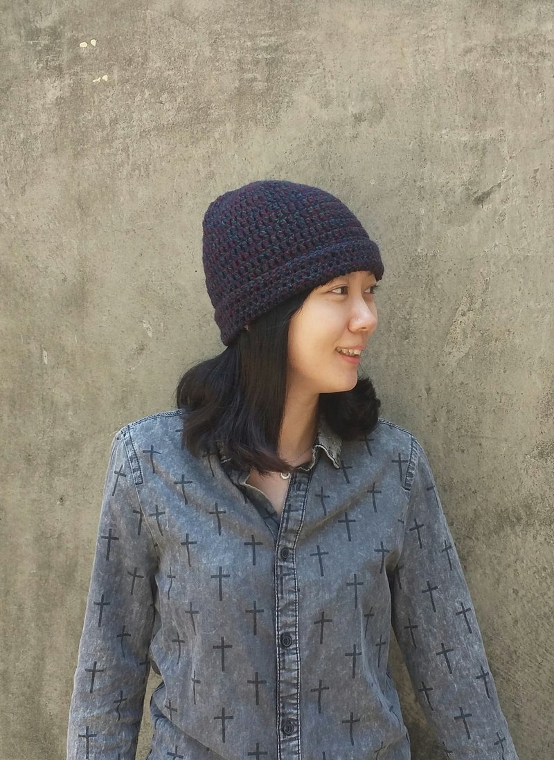 【放羊】大人毛帽 - 低调 - 帽子 - 其他材质 蓝色