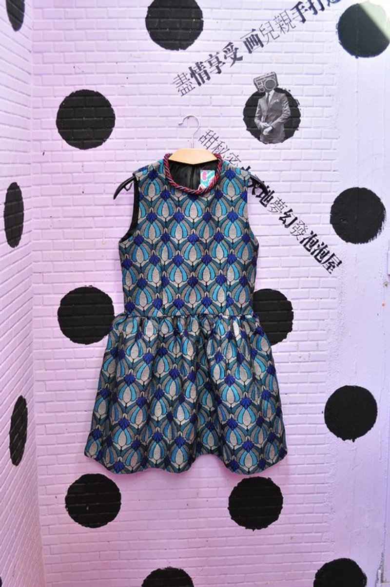 选对糖让妳闪闪发亮．耀眼派对洋装 - 洋装/连衣裙 - 其他材质 蓝色