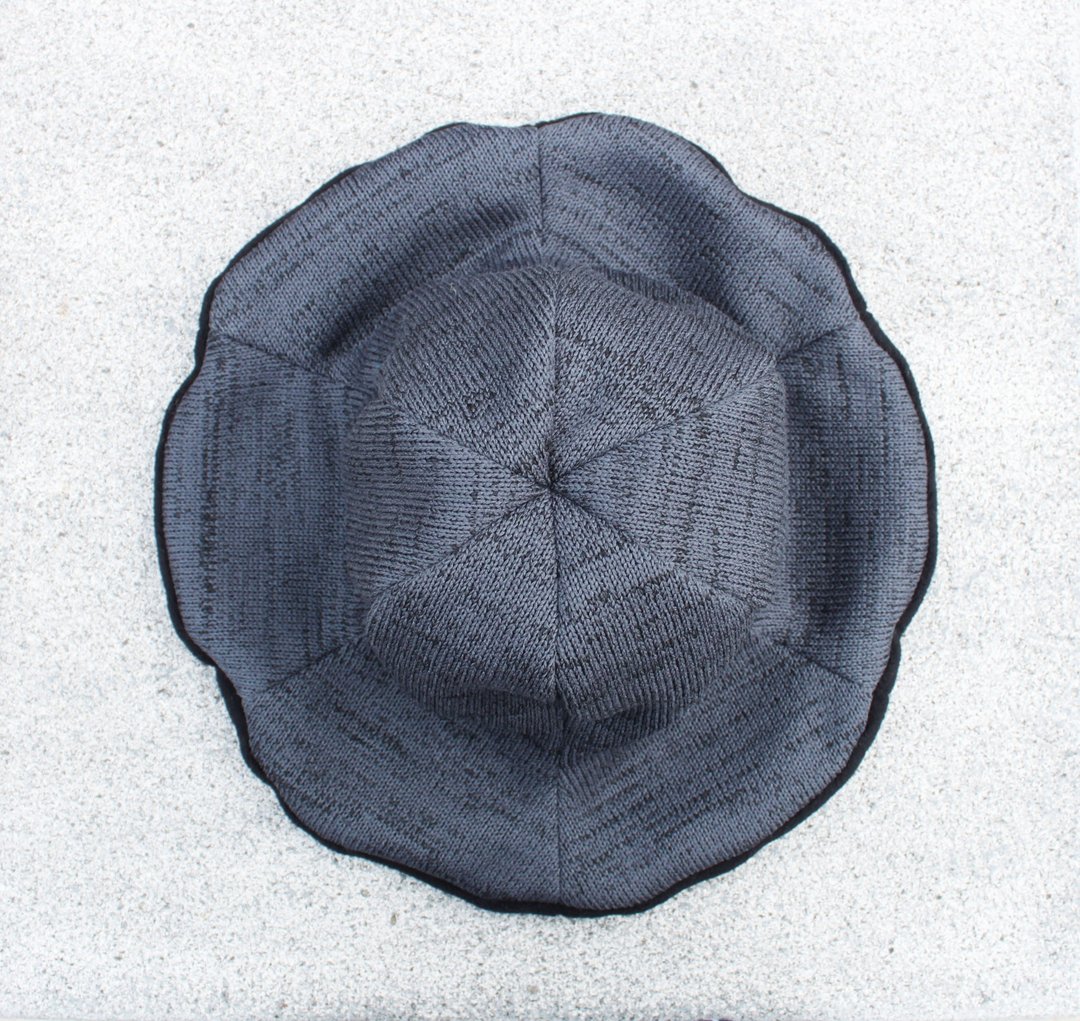 [CURLY CURLY]灰狼 /冬季限定一朵帽 A Flower of Hat - 帽子 - 其他材质 灰色