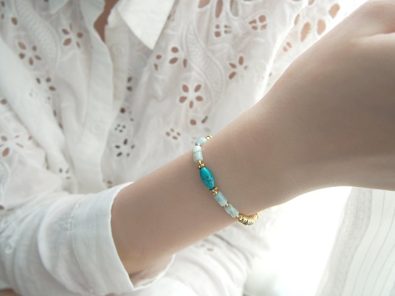 绿松天河 - 手链/手环 - 宝石 