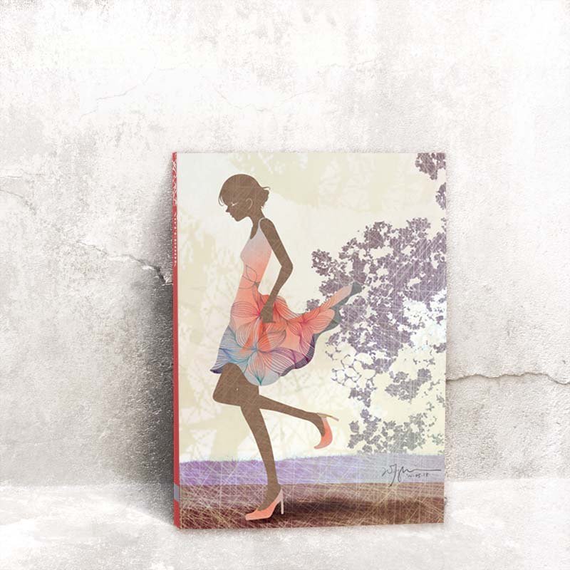 Jump Girl-不撕不可(BOOK)*笔记本 - 笔记本/手帐 - 纸 卡其色