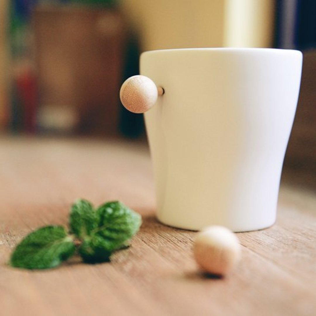 磁扣杯 - 茶具/茶杯 - 其他材质 白色