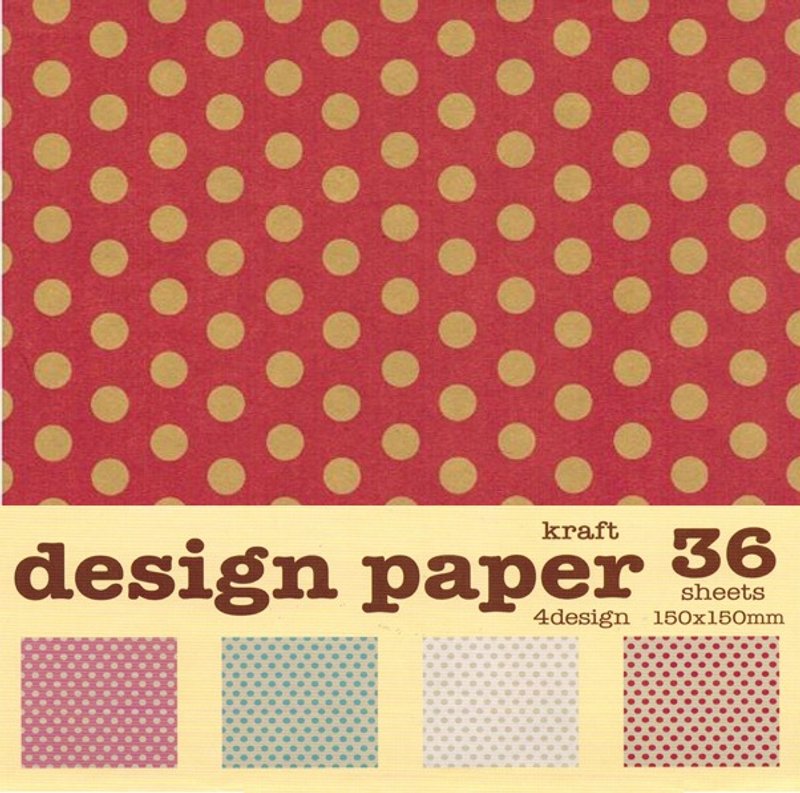 amifa-包装纸 圆点款(a24340) - 包装材料 - 纸 多色