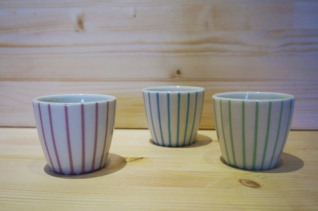 LINE系列 无把小杯 - 茶具/茶杯 - 瓷 多色