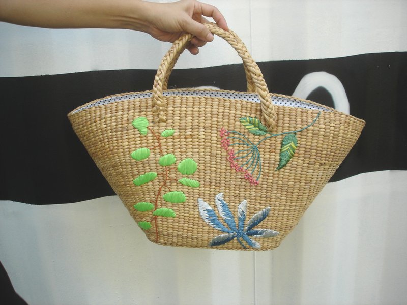 Leaves Picnic Basket - 其他 - 植物．花 咖啡色