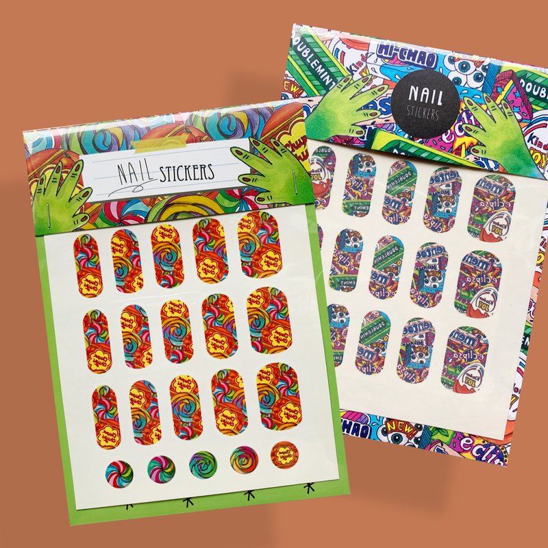 千手观音指甲贴组 - 其他 - 其他材质 橘色