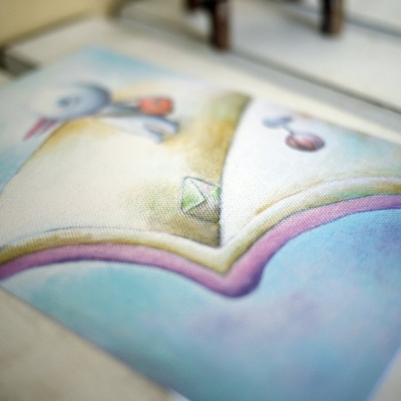 明信片-夹层的信 - 卡片/明信片 - 纸 多色